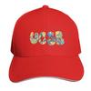 Ucsb Baseballkappe Snapback Flacher Schirm Strapback Dad Hat Sechs Bahnen Strukturierte Krone