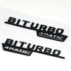 3D Guardabarros De Coche BITURBO 4MATIC Ignia Emblema Pegatina Para Mercedes C43 AMG W205 W204 E43 W213 W212 GLC43 GLE43 W166