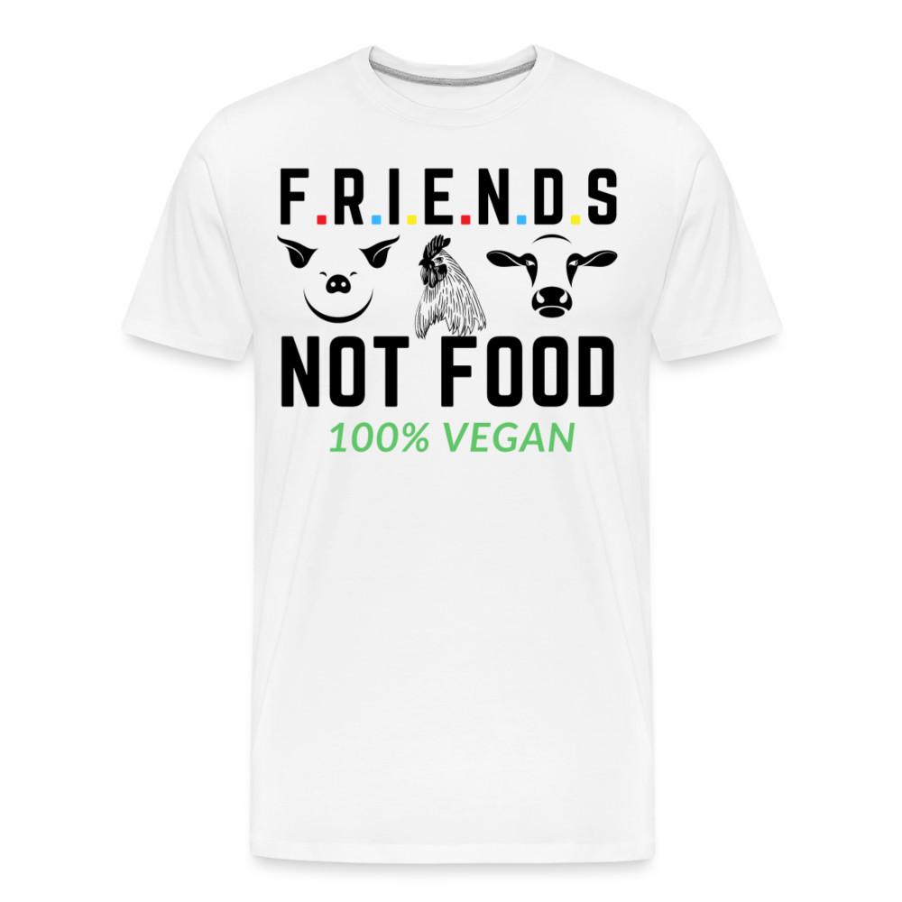 Animal Is My Friends Shirt NOT Food 100% Vegan Vegetarians Organic T-Shirt