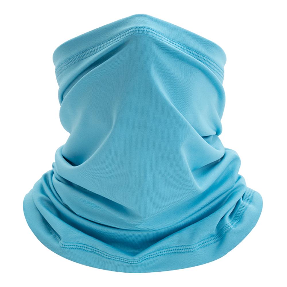 

Летняя спортивная бандана Защита от ультрафиолетового излучения для кемпинга, велоспорта, пешего туризма, шарфы, головные уборы для отдыха на природе для мужчин и женщин, утеплитель для шеи, шарф-труба небесно-голубой