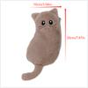 Cartoon Cute Cat Animals Plush Pencil Case Large Capacity Portable Travel Storage Bag School Supply Student Stationery Kids Gift