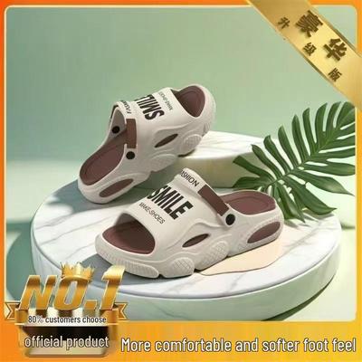 Men's Summer Non-Slip Dual-Use Sandals for Outdoor, Beach, and Driving Use