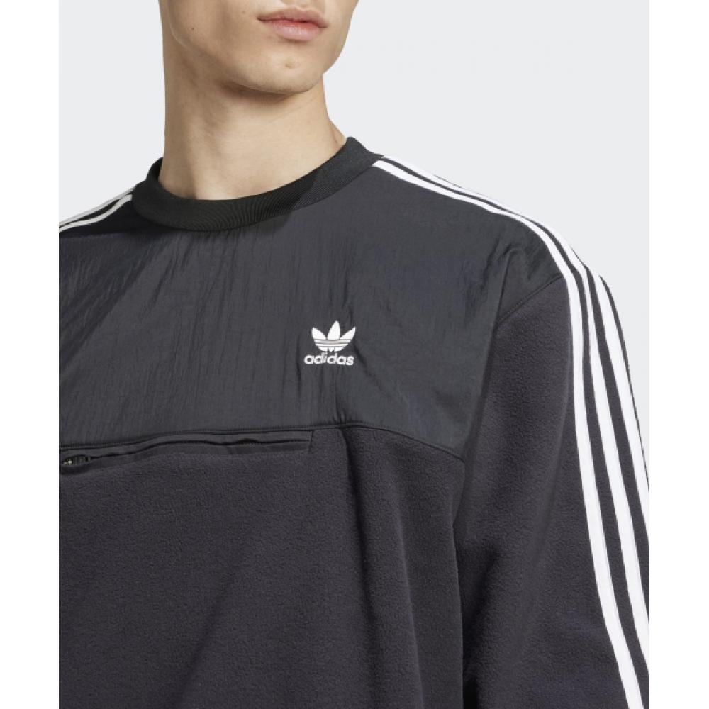 Adidas Polar Crewneck Sweatshirt   Black Iz1833