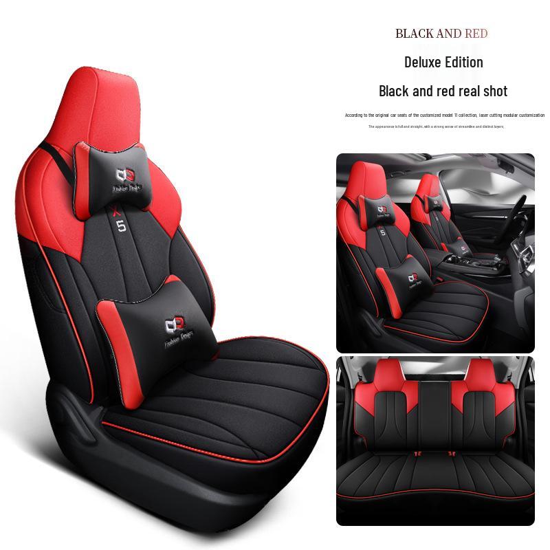 Oshan X5 All-Season Car Seat Cushions - Full Surround, Mesh Fabric, Original Design for Five-Seater