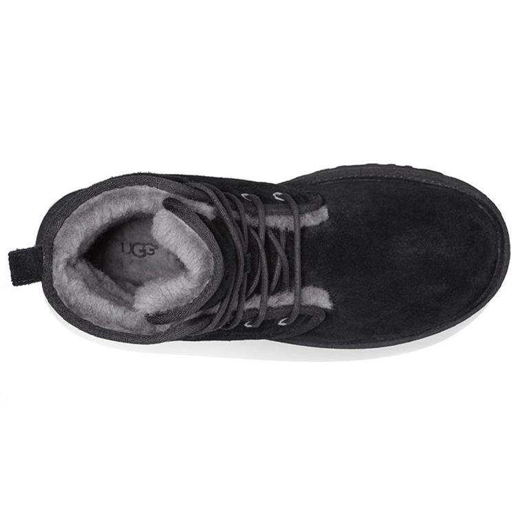 UGG Harkley Fleece Lined Snow Boots Black 1016472-BLK