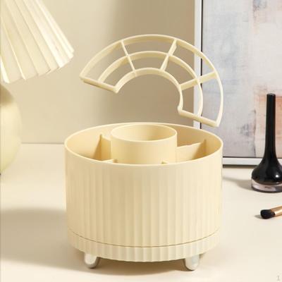 Brush Organizer Stand, Makeup Storage Container for Vanity Table