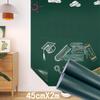 Wall Stickers Black Green Wall Sticker Decoration Self-adhesive DIY Reusable Erasable Wallpaper Living Rooms Home Posters Decor
