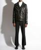 Seuteulaikeu Elegant Bootcut Trousers (Black)