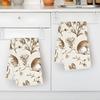 2pcs/set Kitchen Towels 40x60cmcute bunnyHand Towels Christmas Decorations for Home Noel Dish Towels Gifts