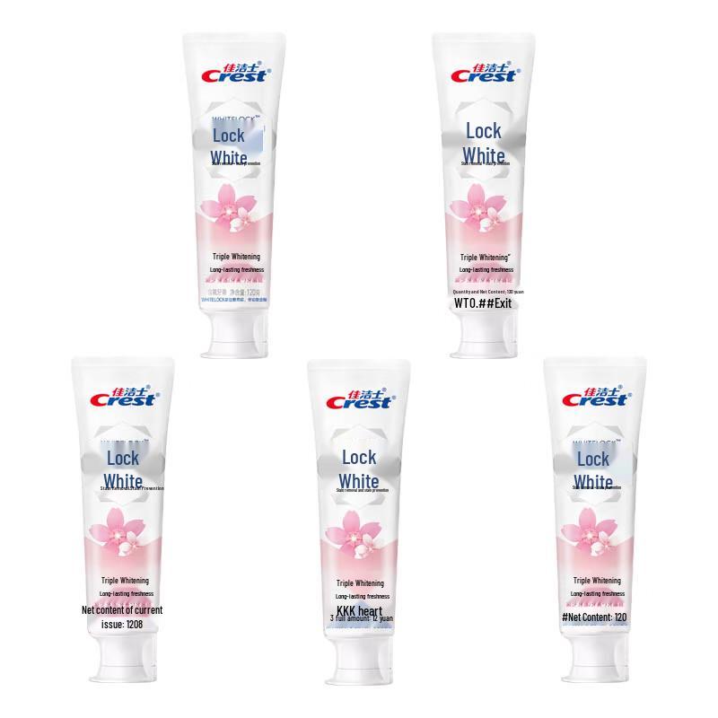 

Crest Dual-Color Whitening Toothpaste
