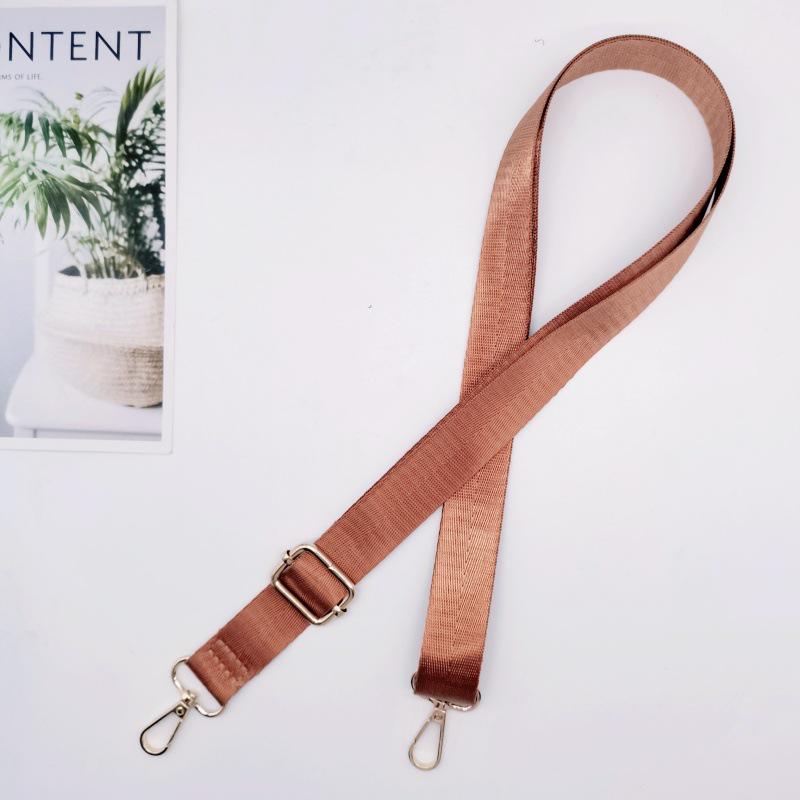 

Универсальный однотонный регулируемый ремень кроссбоди с металлической пряжкой