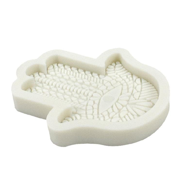 Fatima Hand Shaped Silicone Fondant Mold DIY Cake Pastry Baking Mold Easy Clean