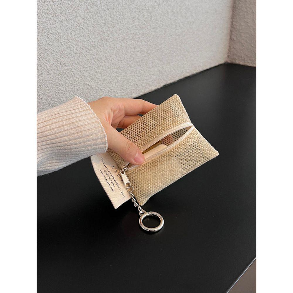 

VEDA Veda Pouch Mini Keyring_Mesh Beige Veda pouch mini keyring [mesh beige] mesh beige