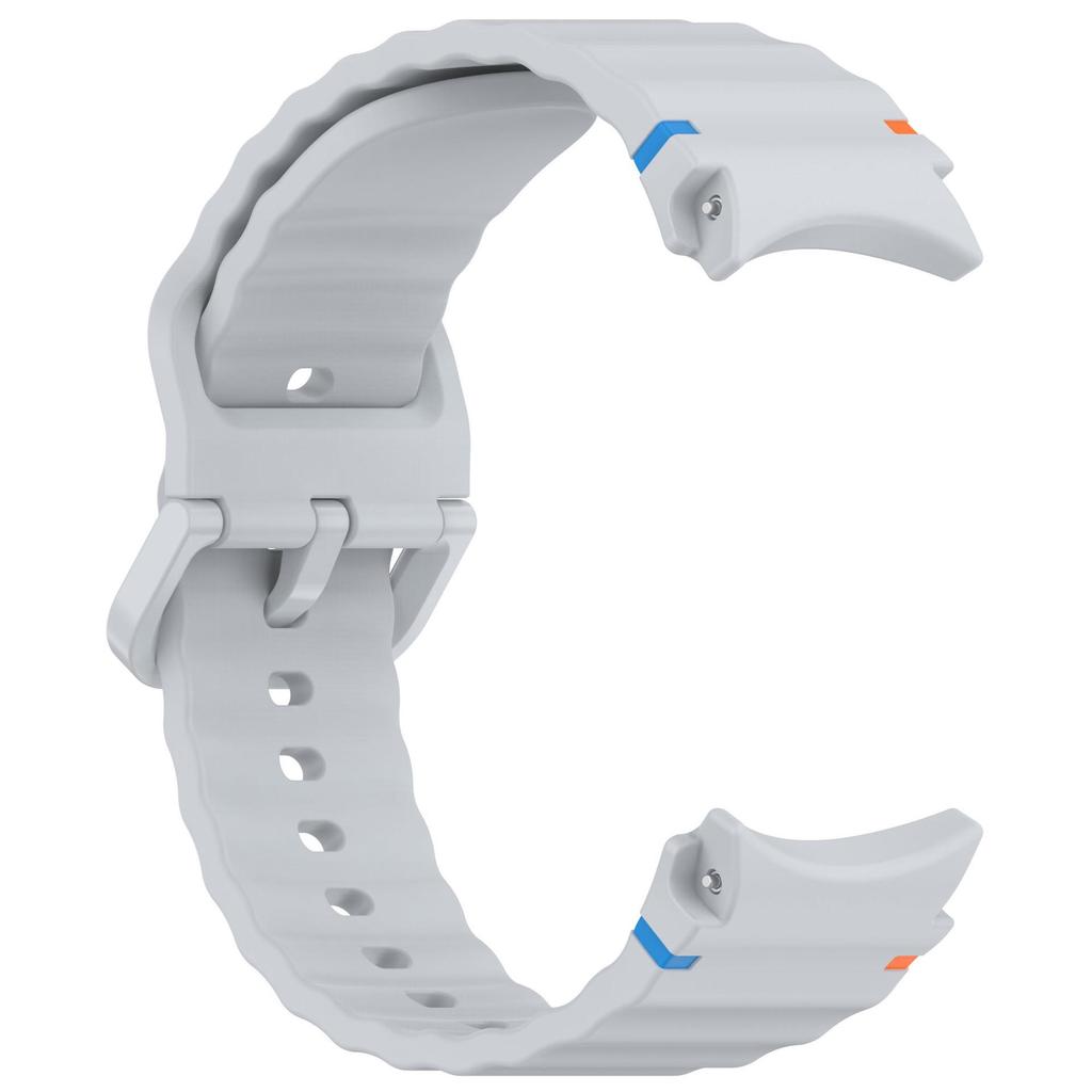 Compatible Silicone Strap with Colorful Buckle for Samsung Galaxy Watch7/FE/6/5/4