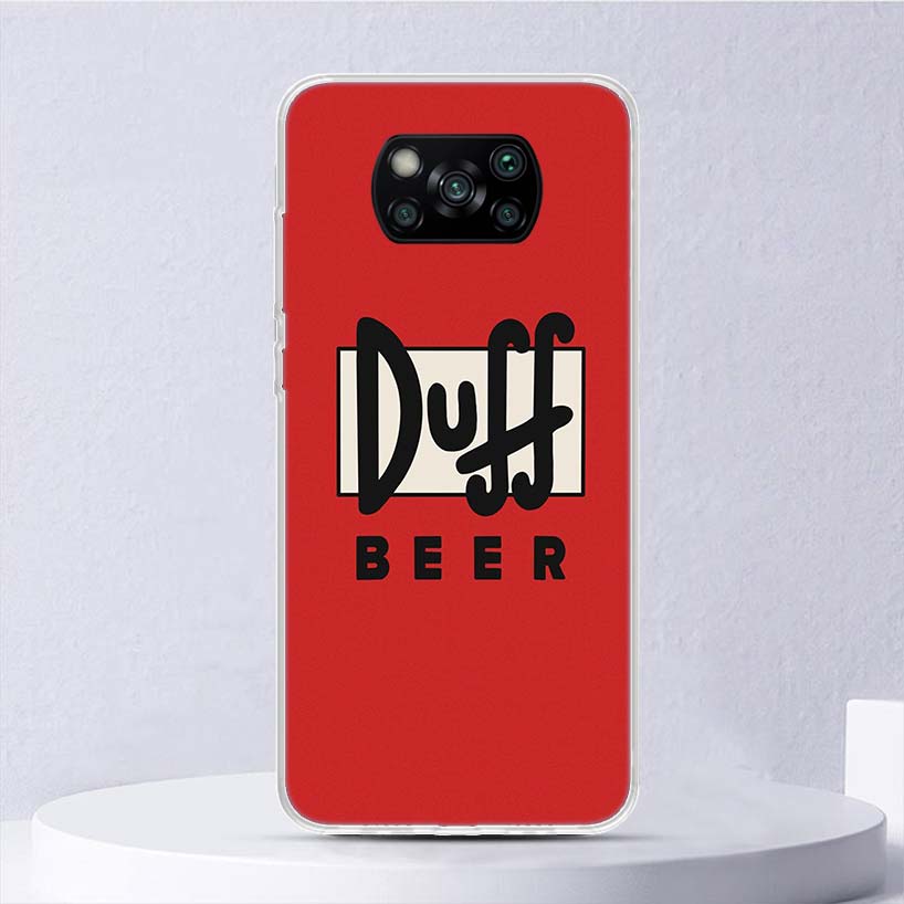 World Beers Alcohol Summer Bubble Soft Case For Xiaomi Poco X7 X6 X5 X4 X3 Nfc F6 F5 Pro Phone Cover F4 Gt F3 F2 F1 M5S M4 M3 M5