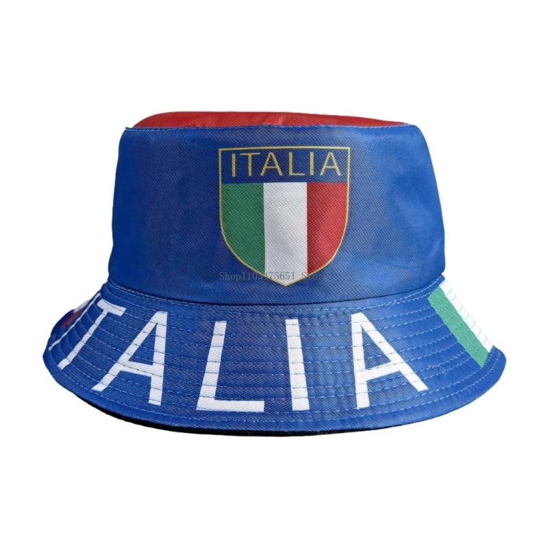  Soccer Themed Bucket Hat Breathable Polyester Fisherman Cap For Football Fan