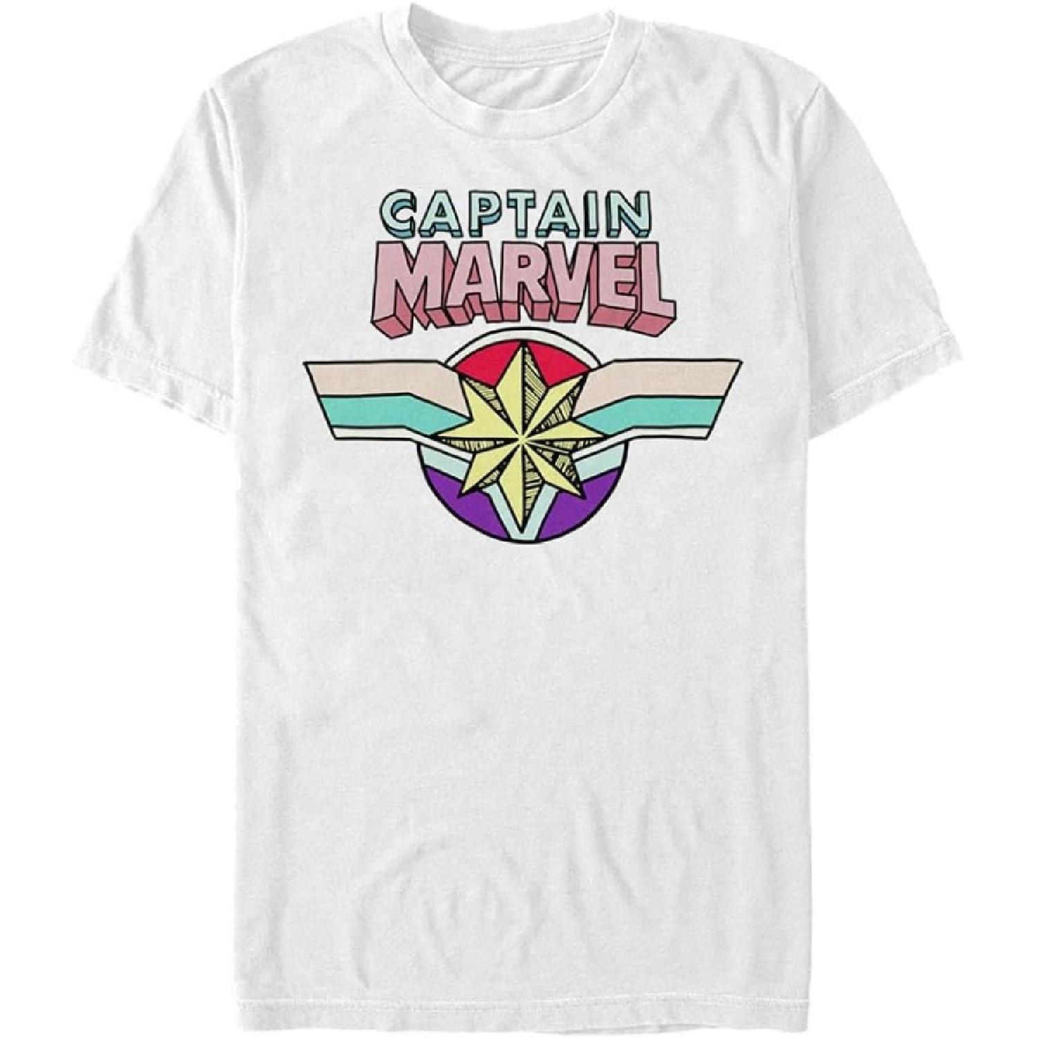 Мужская футболка Marvel Universe с логотипом Капитана S
