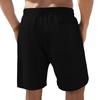 Men's Multi-pocket Sport Shorts With Drawstring And Striped Beach Pants