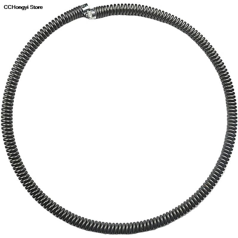 1M Pipe Dredge Spring With Connector Drain Dredging Spring For Kitchen Toilet Sewer Sewer Toilet Floor Drain Dredge Cleaner Tool Diameter 16mm
