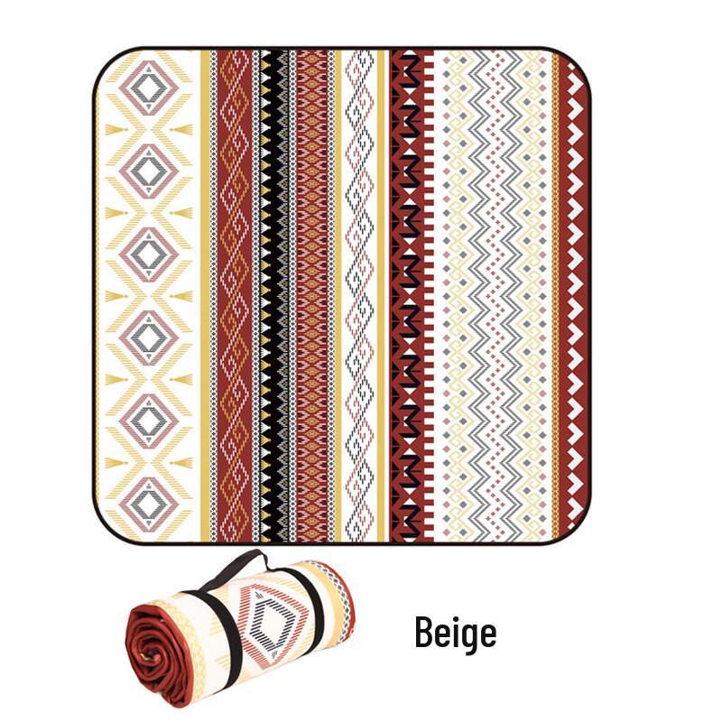 Ethnic Style Portable Picnic Mat