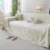 Ice Silk Fabric Sofa Cover Full Coverage Non-Slip Couch Protector All-Season Universal Butterfly Camping Blanket Sofa Mats