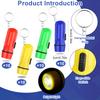 40Pcs Mini Flashlight Keychain Bulk Mini Pocket Flashlights Led Keychain Flashlights Assorted Colors Portable Led Toy Flashlight