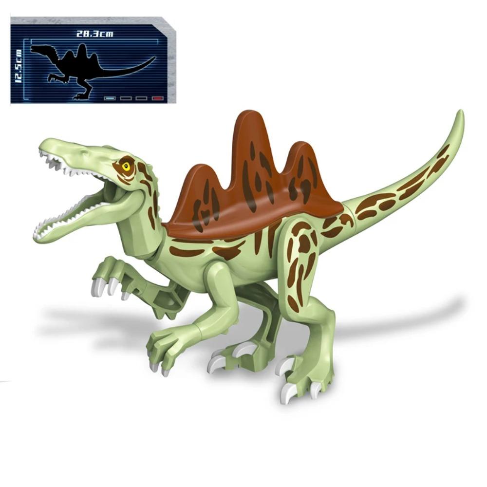 Raptor Brutal Building Jurassic Blocks World 2 MINI Figuras de Dinossauro Peças Blocos Dino Brinquedos Para Crianças Dinossauros Natal