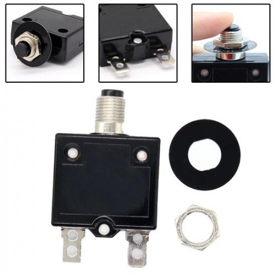 Push Button 20A Reset Thermal Switch Circuit Breaker Protection For Generator