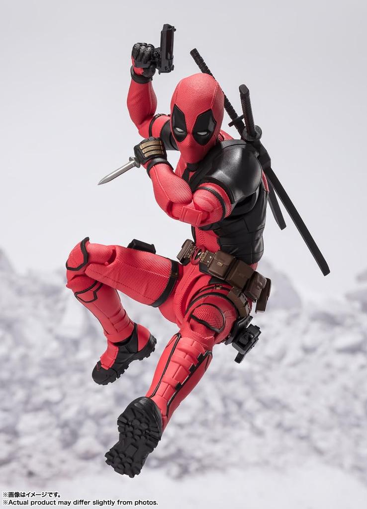 TAMASHII NATIONS S.H.Figuarts Deadpool (Deadpool & Wolverine) Approximately 155mm PVC & ABS Painted Movable Figure
