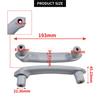 1Pair Car Interior Door Handles For VW Lupo 1999-2006 Seat Arosa 1997-2005 6X0867180B 6X0867179B