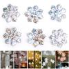 300 ks sněhových vloček, konfety, vánoční dekorativní doplněk, sněhové vločky, vánoční ozdoba méně než více než (25 mm