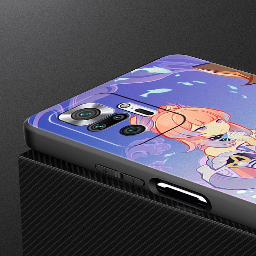 For Redmi 10C Cases Funda Genshin Impact Soft Phone Case For Xiaomi Redmi Note 12 11 9S 9 8 10 Pro Plus 7 9T 8T 9C 9A 8A Cover