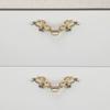 European Style Cabinet Door Handles Zinc Alloy Wardrobe Door Handles  For Wardrobe Installation
