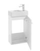 Gloss Wall-Mounted Bathroom Cabinet with Sink Small