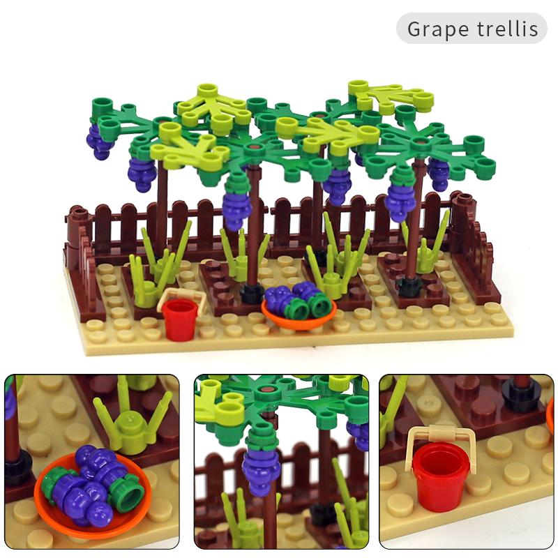 High-Standard Moc Farm Premium-Quality Animals Trees First-Class Plants High-Standard Construction-Set Premium-Quality Building-Bricks Play Sets