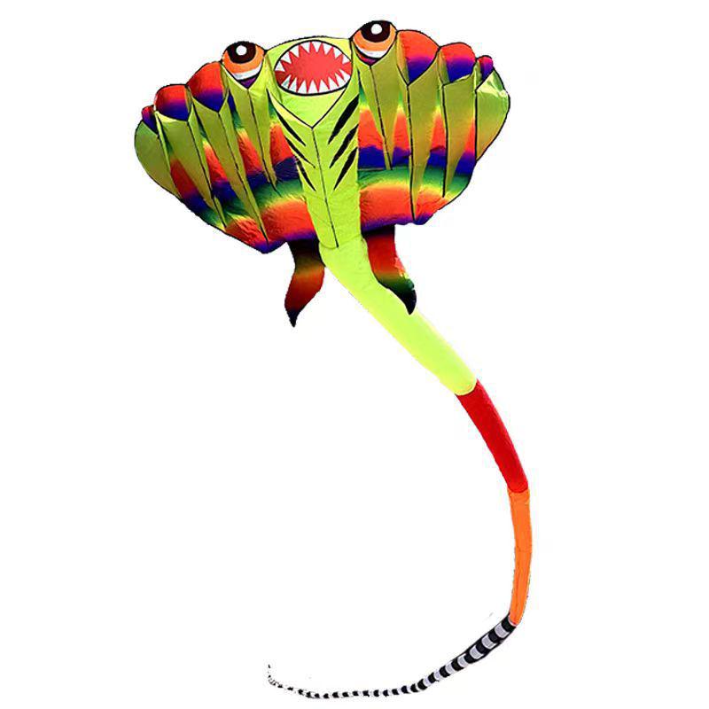 Weifang 3D Měkký Paprskový Drak: Snadno létající dospělý drak s dlouhým ocasem