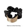 Coreano metallo satinato intestino crasso anello elastici per donna elastici per capelli corda per capelli ragazze coda di cavallo copricapo accessori per capelli