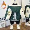 Lässiger dicker Mantel für Mädchen, Herbst- und Winter-Fleecejacke für Kinder