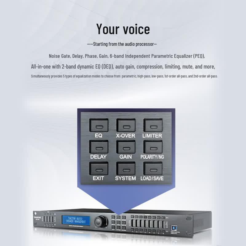 TAKSTAR EKX-408 Digital Audio Processor