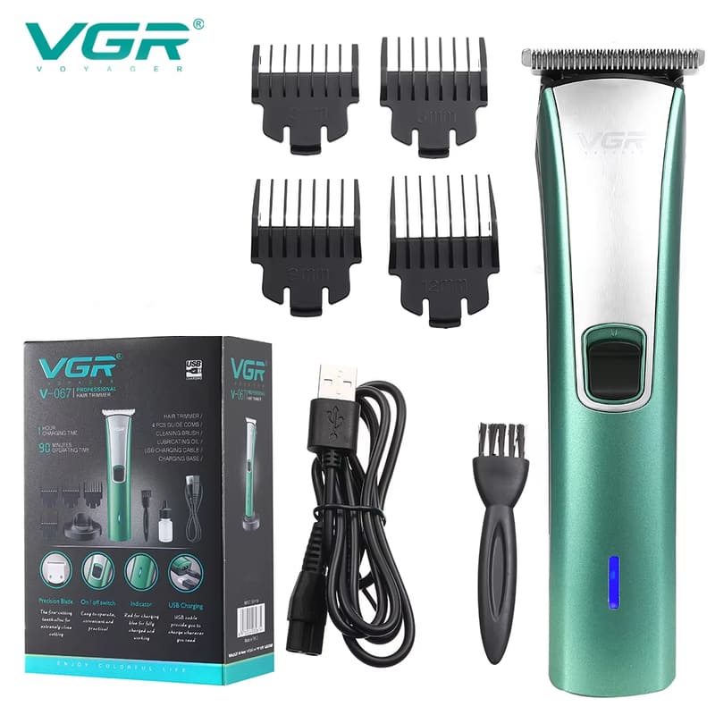 High Quality Waterproof Oil Head Stainless Steel Clippers Carving Hair Clipper Professional Haircut Household Stainless Steel Electric Clippers Men