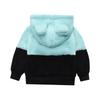 Kids' Color Block Hoodie Plush Winter Top