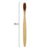 10Packs Pure Bamboo Natural Toothbrush Environmentally Friendly Eco Adult Medium