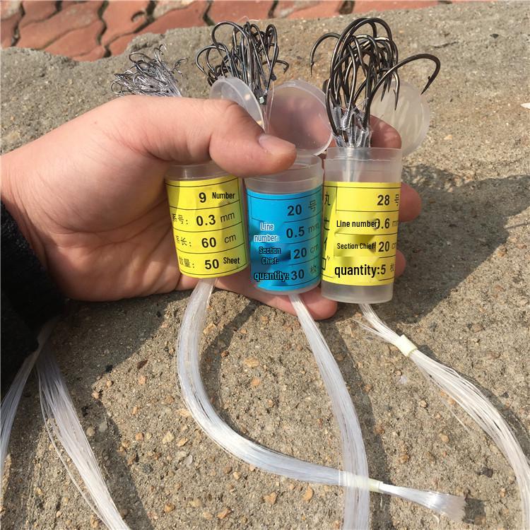 

Крючки Marusei в коробке с бородкой №9-№28 для морской и лодочной рыбалки Size 22 (30 pcs)