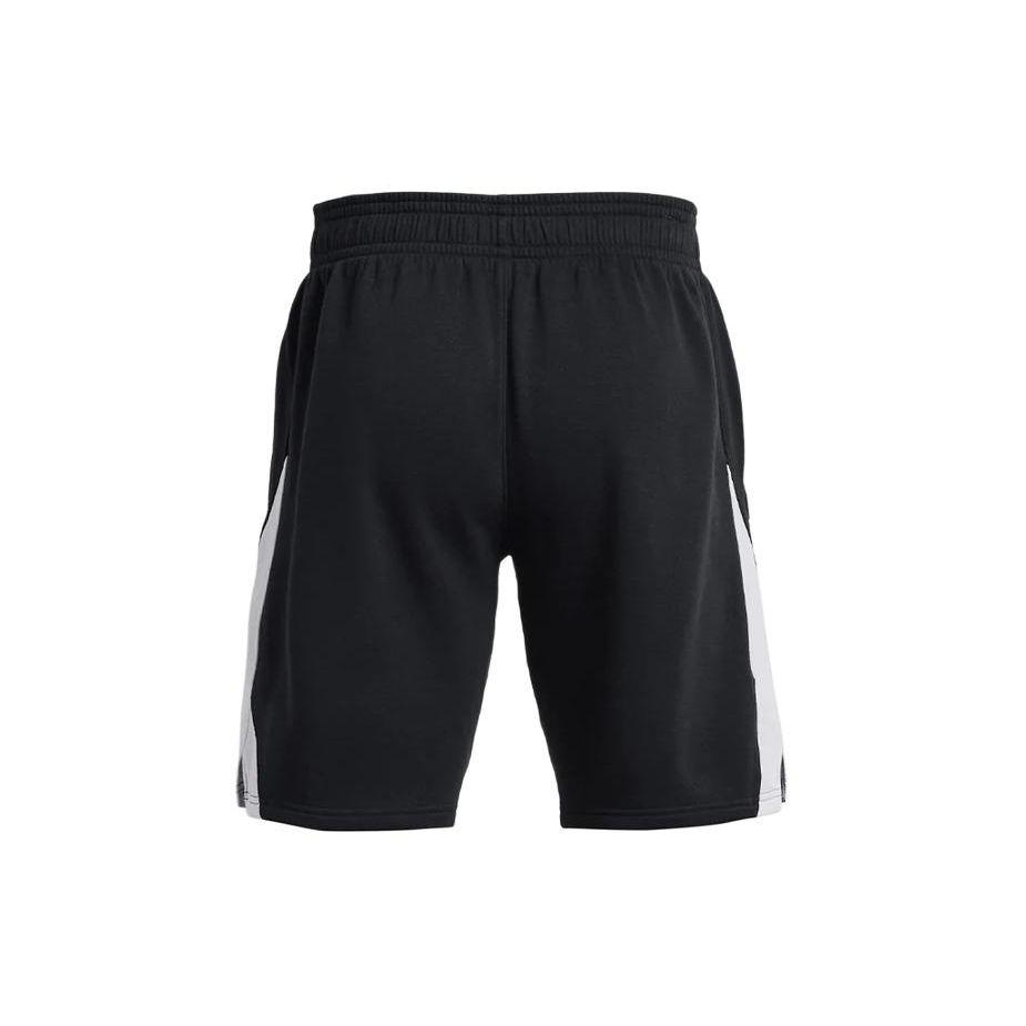 Under Armour Curry Splash Color Block Fleece Mid Rise Casual Shorts Men Shorts Black 1380328-001