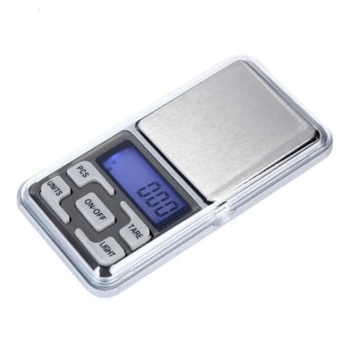 Pocket Scale, Digital Scale, Precision, 0.01g Increments, 500g Range, Japanese Instruction Manual Included, Portable Scale, Commercial Use, High-Preci