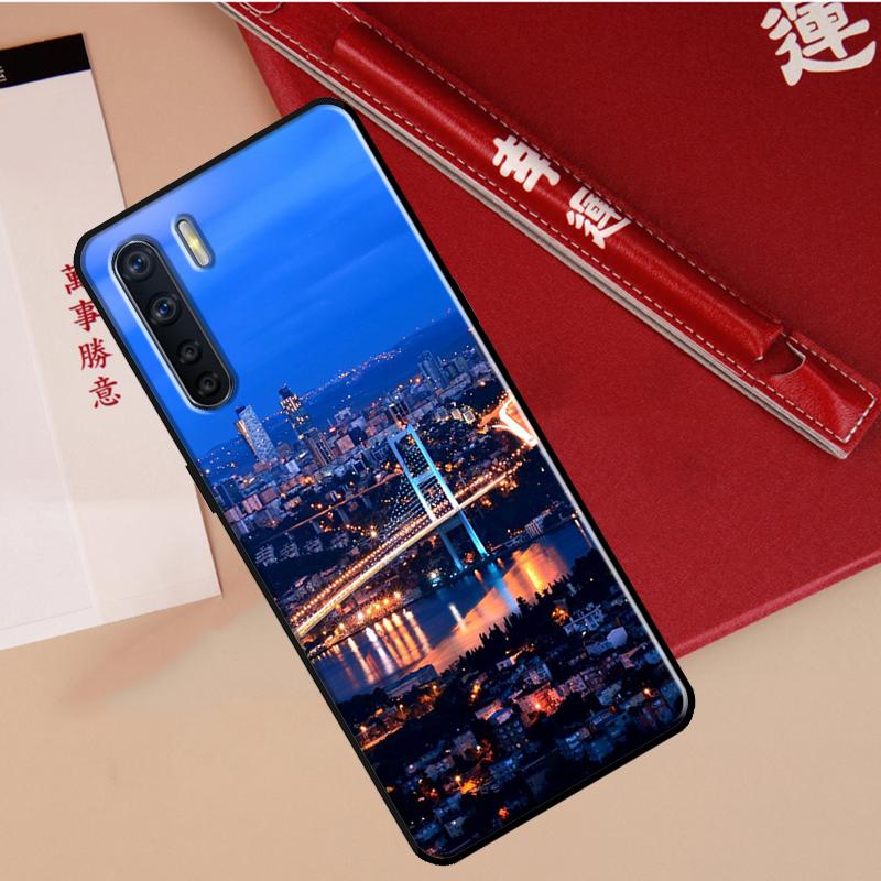Turkey Istanbul Sceneary Building Case For Oppo A60 A98 A58 A78 A18 A38 A80 A40 A77 A57 A17 A74 A54 A94 A96 A76 A16 A15 A5 Pro