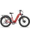 Freesky M540 Electric Bike, 2 * 160NM Dual Motor, 48V 23AH Battery, 26*4.0'' Tires, 32MPH, LCD Display, Hydraulic Brakes