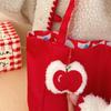 Schattige Pluche Fruit Appel Hanger Sleutelhanger Portemonneetje Zacht Pluche Rits Kleine Portemonnee Rugzak Sleutelhanger Decoratieve Hanger Cadeaus