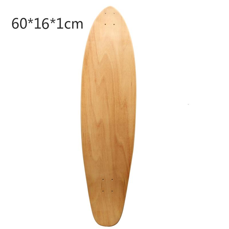 7-9 lager lönn skateboarddäck dubbel rocker mini cruiser dansskateboards naturligt lönnträ skatebräda hög elasticitet
