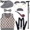 Elderly Childrens Day Cosplay Costume Stage Performance Halloween Fashion Party